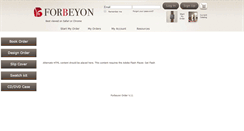 Desktop Screenshot of online.forbeyon.com