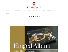 Tablet Screenshot of forbeyon.com